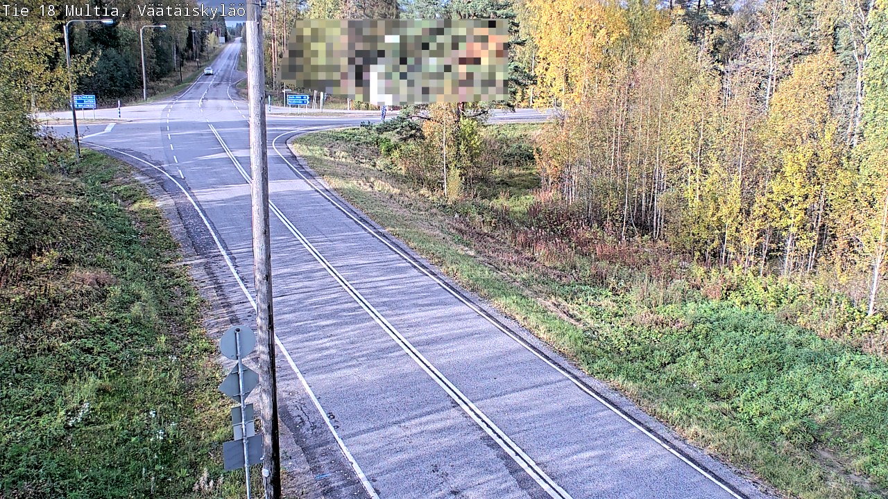 Kelikamerat Kuva Tie 18 Multia, Väätäiskylä, Multia, Keski-Suomi