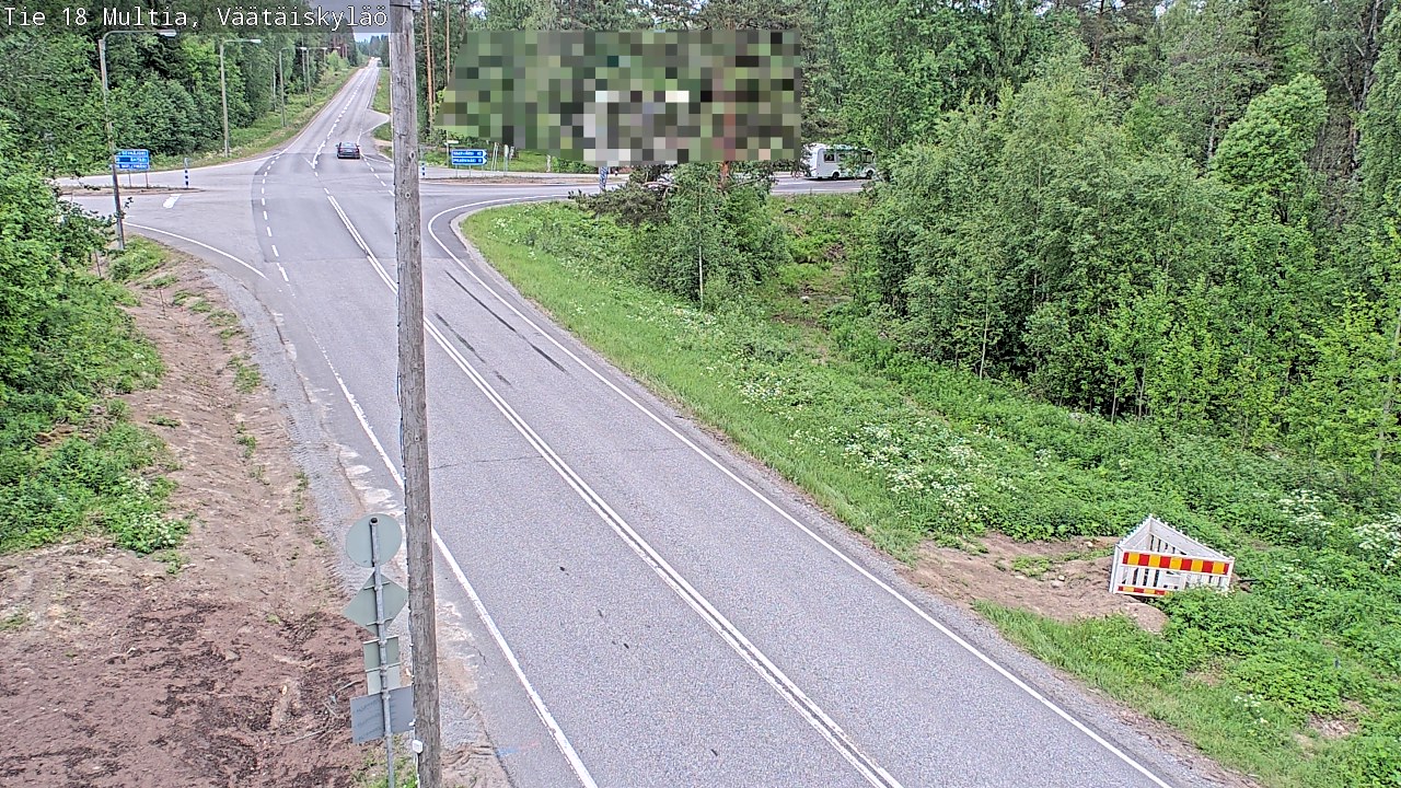 Kelikamerat Kuva Tie 18 Multia, Väätäiskylä, Multia, Keski-Suomi