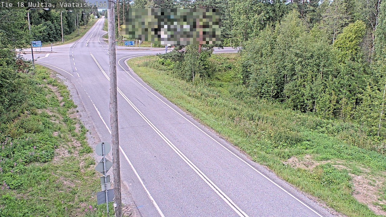 Kelikamerat Kuva Tie 18 Multia, Väätäiskylä, Multia, Keski-Suomi