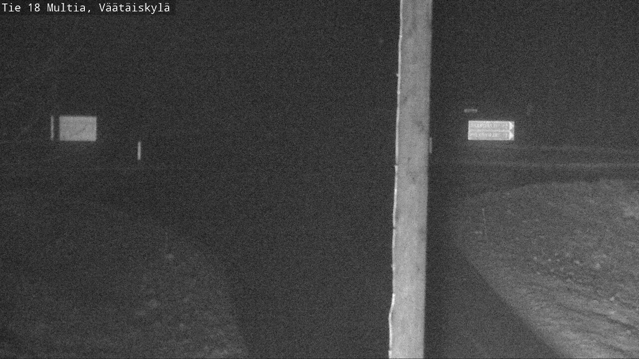 Weather Camera Image Väg 18 Multia, Väätäiskylä, Multia, Keski-Suomi
