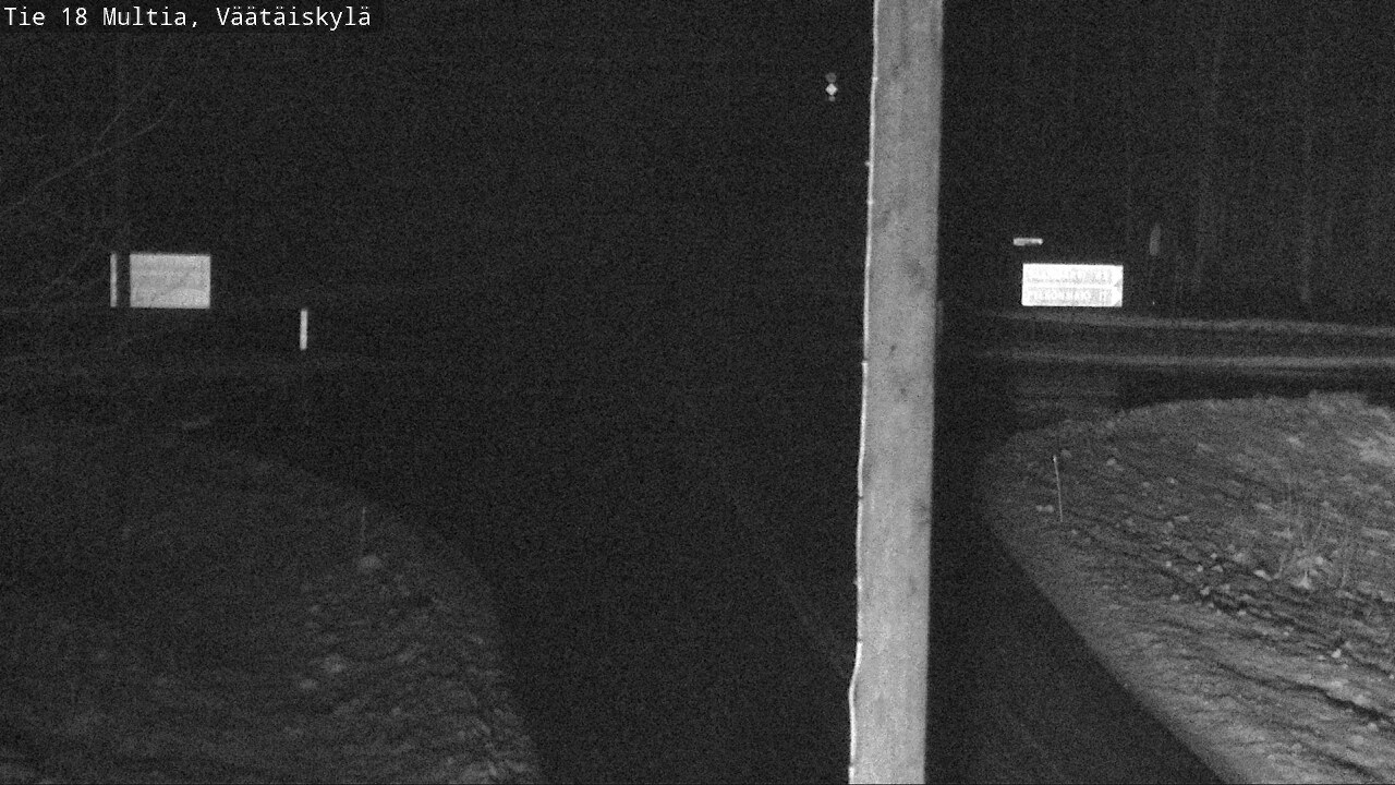 Weather Camera Image Väg 18 Multia, Väätäiskylä, Multia, Keski-Suomi
