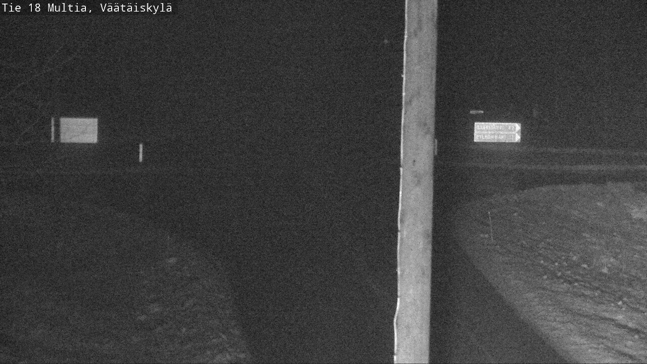 Weather Camera Image Väg 18 Multia, Väätäiskylä, Multia, Keski-Suomi