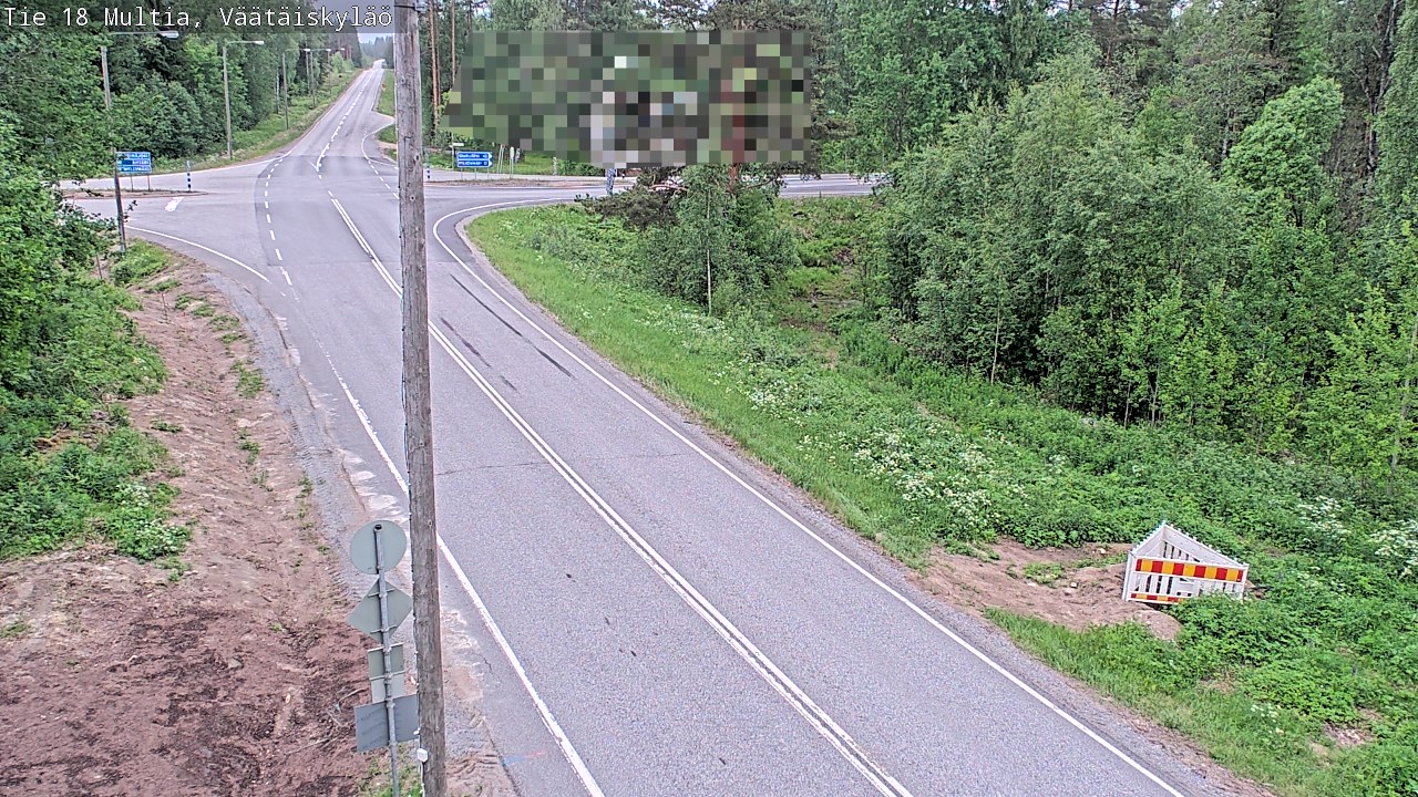 Kelikamerat Kuva Tie 18 Multia, Väätäiskylä, Multia, Keski-Suomi