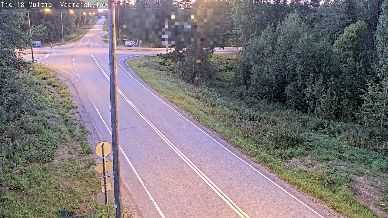 Kelikamerat Kuva Tie 18 Multia, Väätäiskylä, Multia, Keski-Suomi