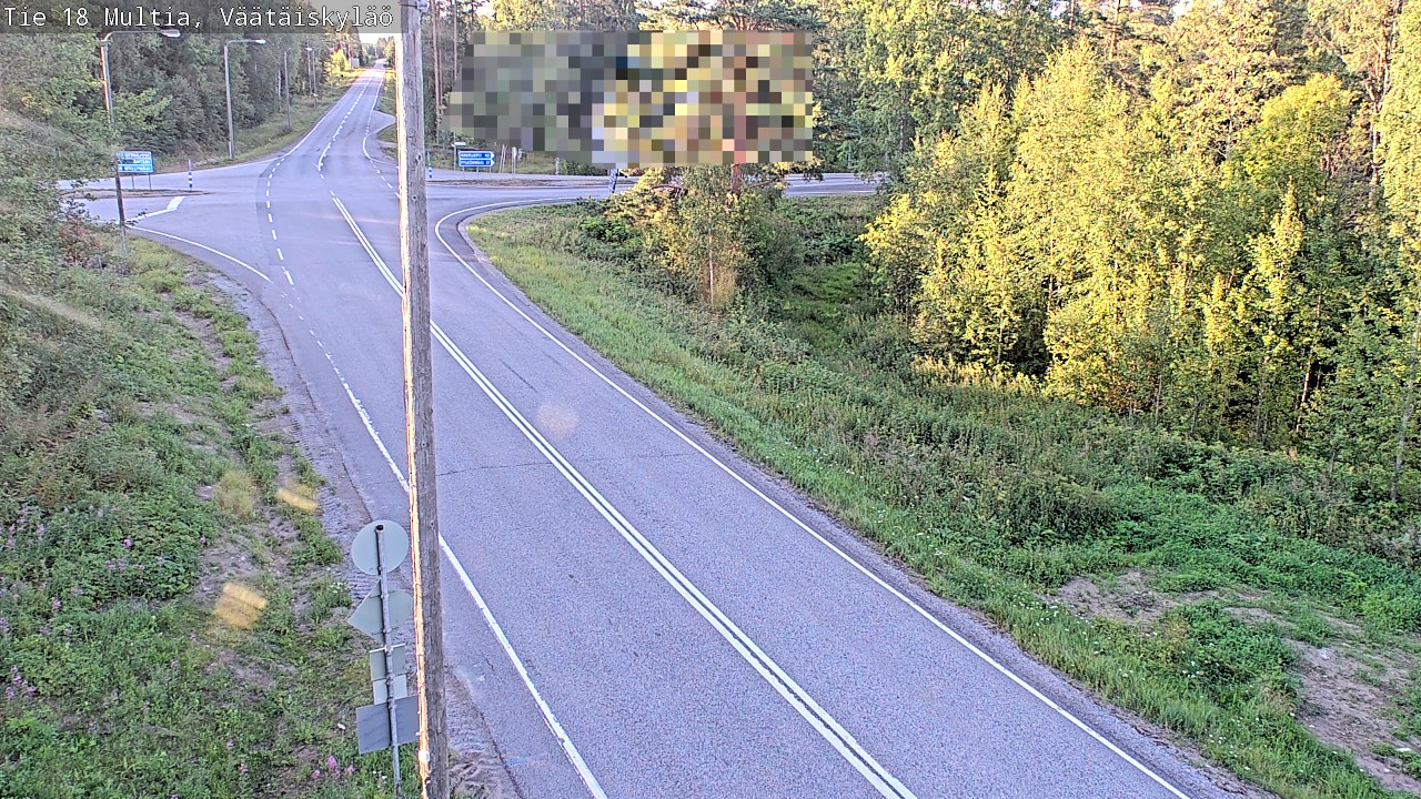 Kelikamerat Kuva Tie 18 Multia, Väätäiskylä, Multia, Keski-Suomi
