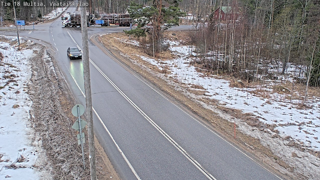 Kelikamerat Kuva Tie 18 Multia, Väätäiskylä, Multia, Keski-Suomi