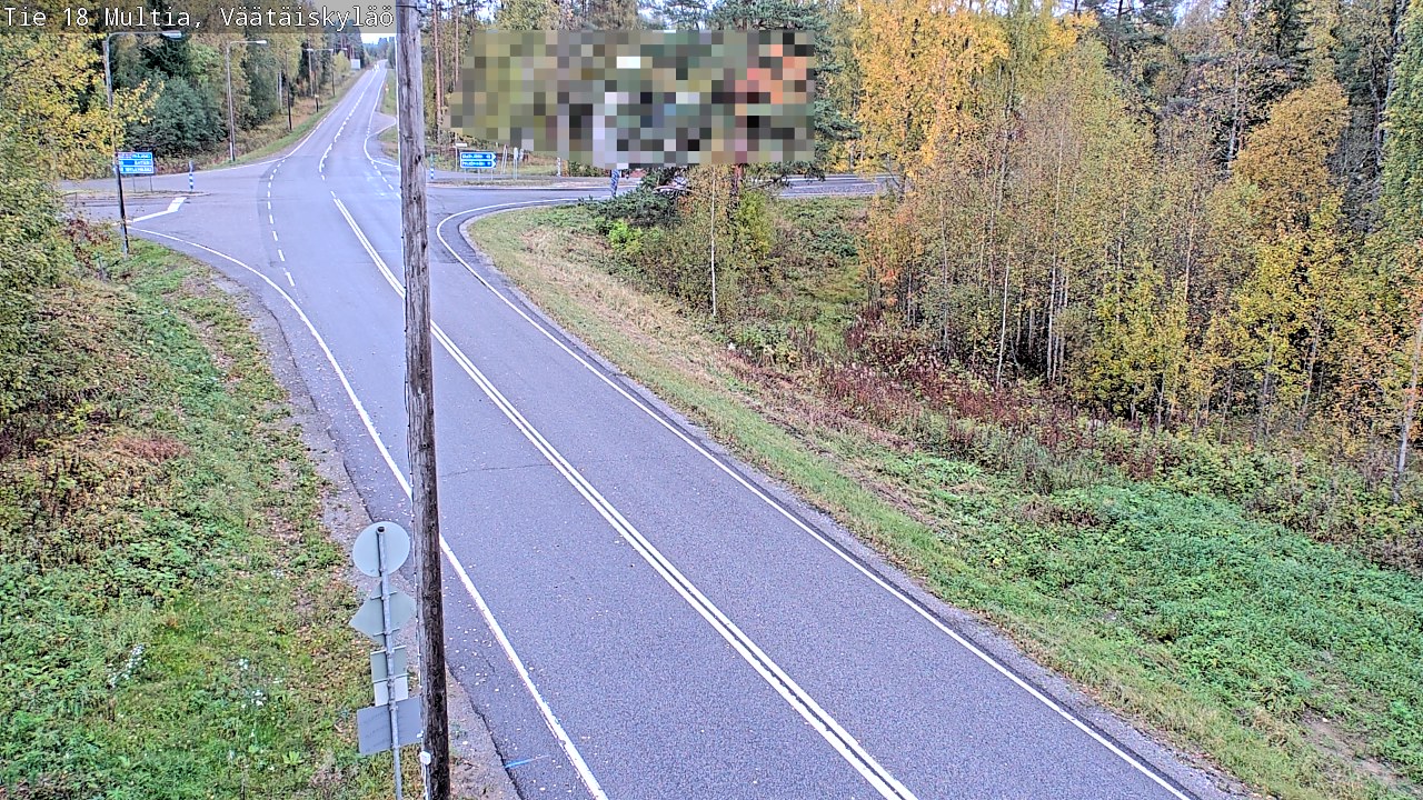 Kelikamerat Kuva Tie 18 Multia, Väätäiskylä, Multia, Keski-Suomi
