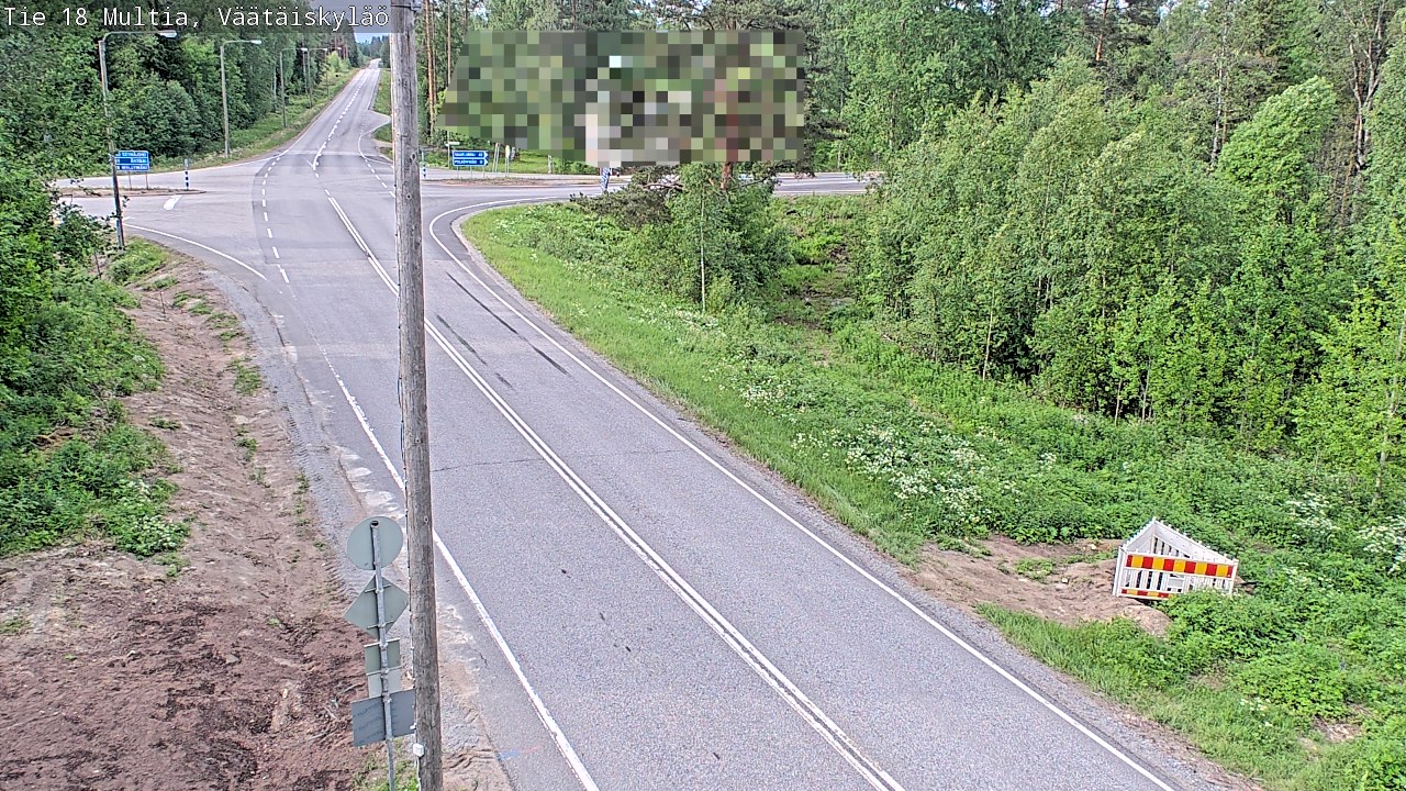 Kelikamerat Kuva Tie 18 Multia, Väätäiskylä, Multia, Keski-Suomi