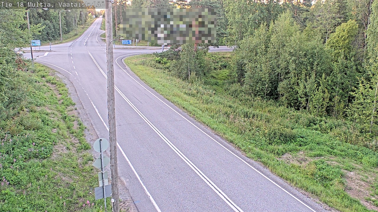 Kelikamerat Kuva Tie 18 Multia, Väätäiskylä, Multia, Keski-Suomi