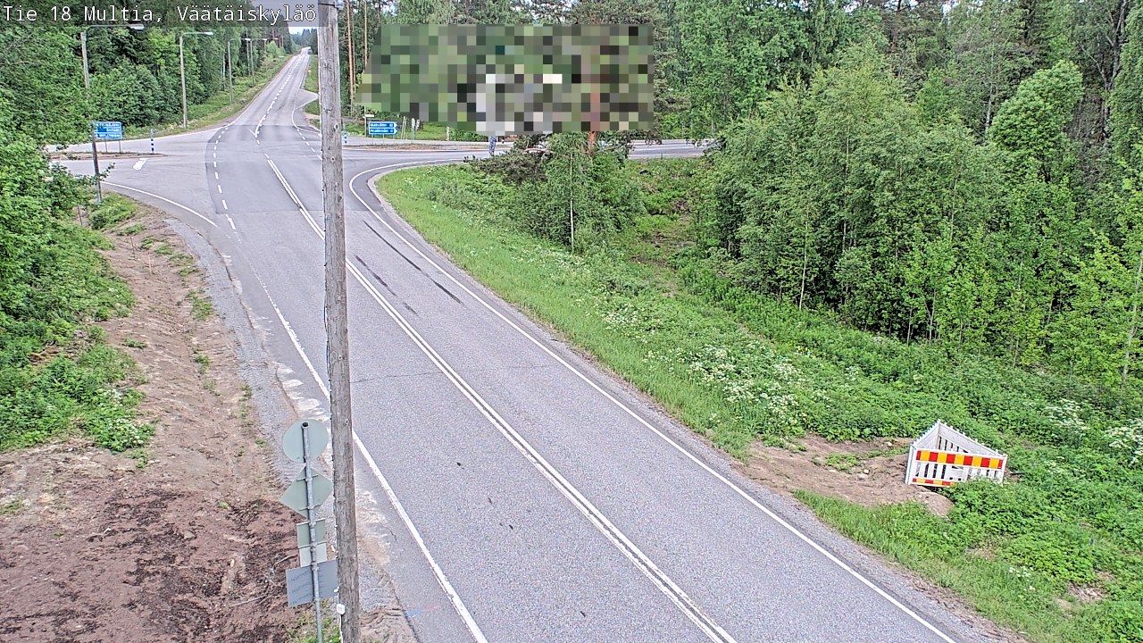Kelikamerat Kuva Tie 18 Multia, Väätäiskylä, Multia, Keski-Suomi