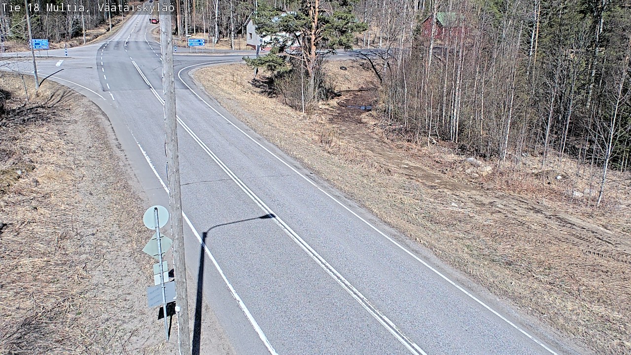 Weather Camera Image Väg 18 Multia, Väätäiskylä, Multia, Keski-Suomi