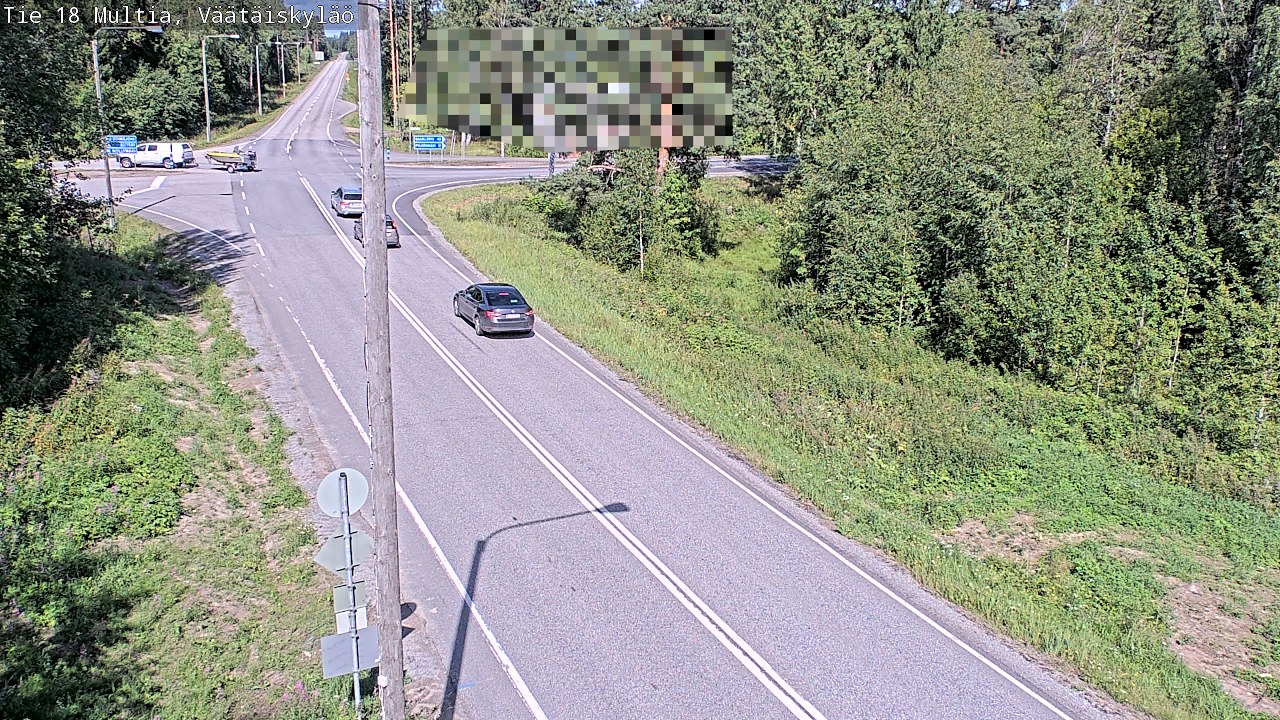 Kelikamerat Kuva Tie 18 Multia, Väätäiskylä, Multia, Keski-Suomi