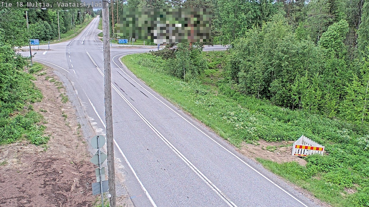 Kelikamerat Kuva Tie 18 Multia, Väätäiskylä, Multia, Keski-Suomi