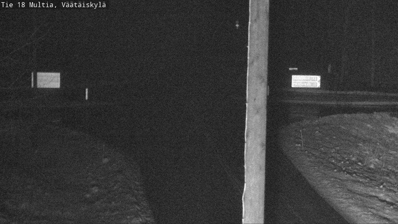Weather Camera Image Väg 18 Multia, Väätäiskylä, Multia, Keski-Suomi