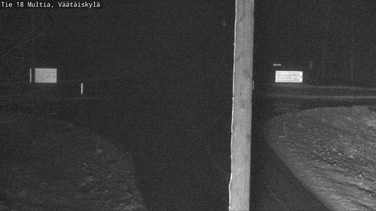 Weather Camera Image Väg 18 Multia, Väätäiskylä, Multia, Keski-Suomi