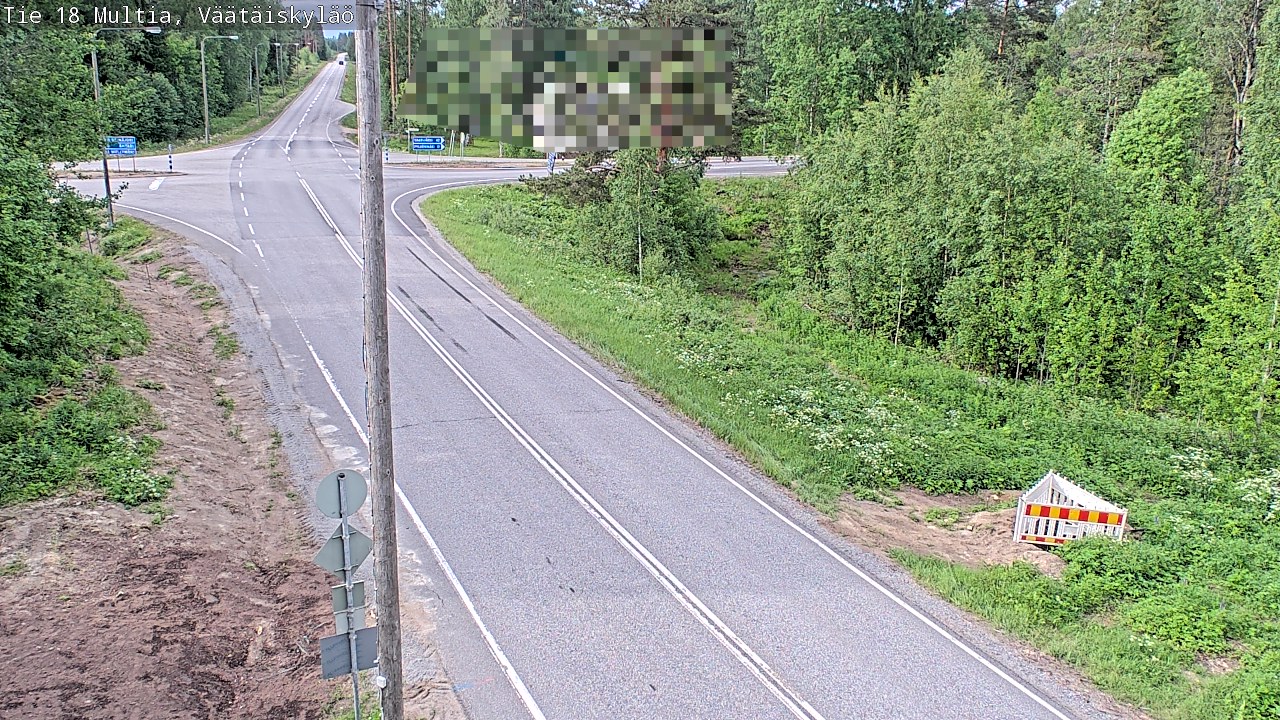 Kelikamerat Kuva Tie 18 Multia, Väätäiskylä, Multia, Keski-Suomi