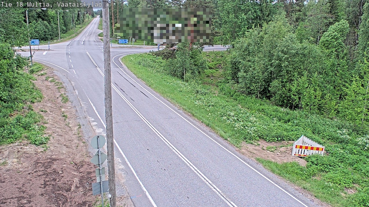 Kelikamerat Kuva Tie 18 Multia, Väätäiskylä, Multia, Keski-Suomi
