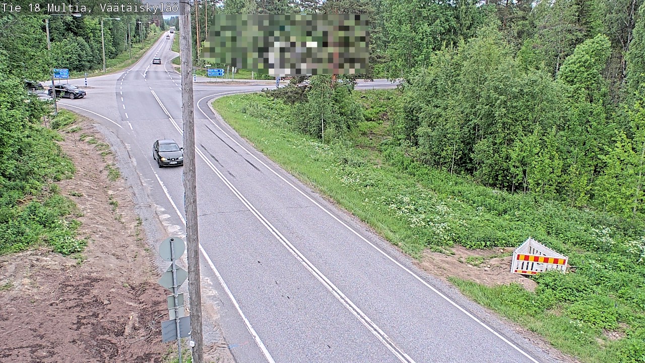 Kelikamerat Kuva Tie 18 Multia, Väätäiskylä, Multia, Keski-Suomi