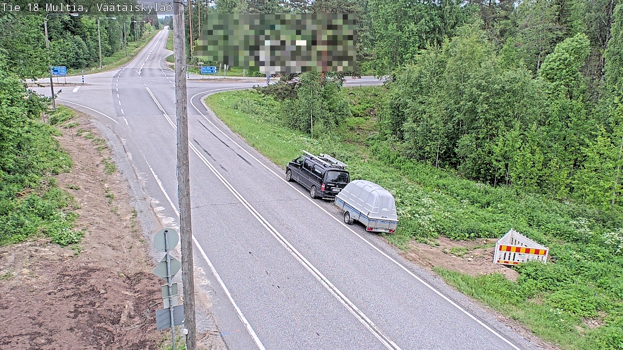Kelikamerat Kuva Tie 18 Multia, Väätäiskylä, Multia, Keski-Suomi