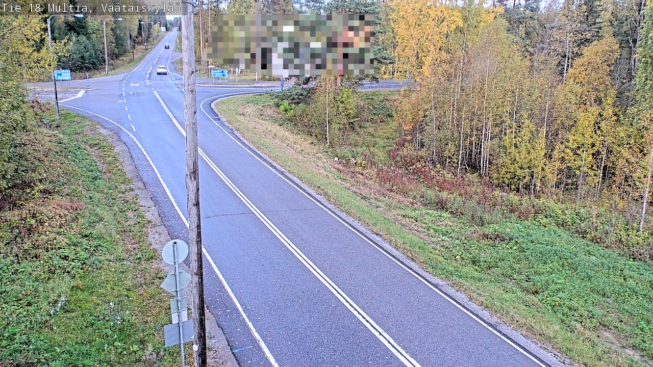 Kelikamerat Kuva Tie 18 Multia, Väätäiskylä, Multia, Keski-Suomi