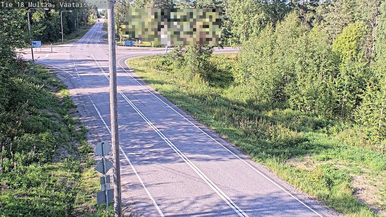Kelikamerat Kuva Tie 18 Multia, Väätäiskylä, Multia, Keski-Suomi