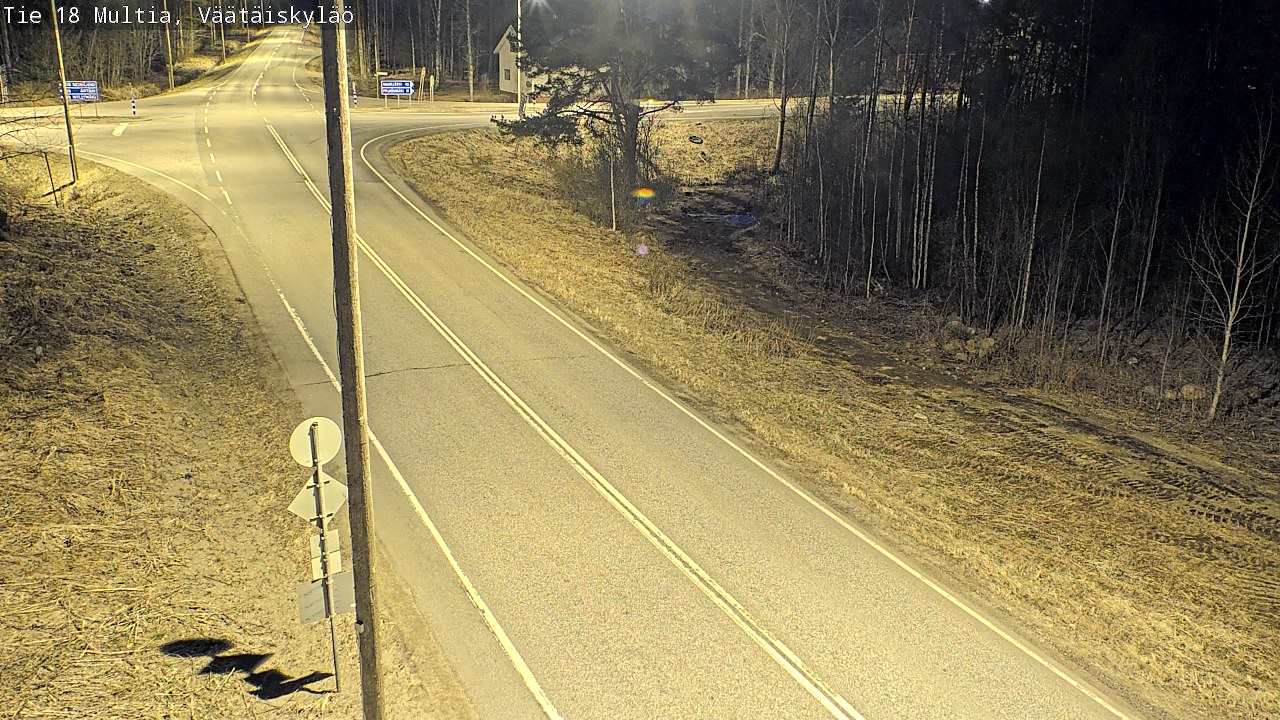 Weather Camera Image Väg 18 Multia, Väätäiskylä, Multia, Keski-Suomi