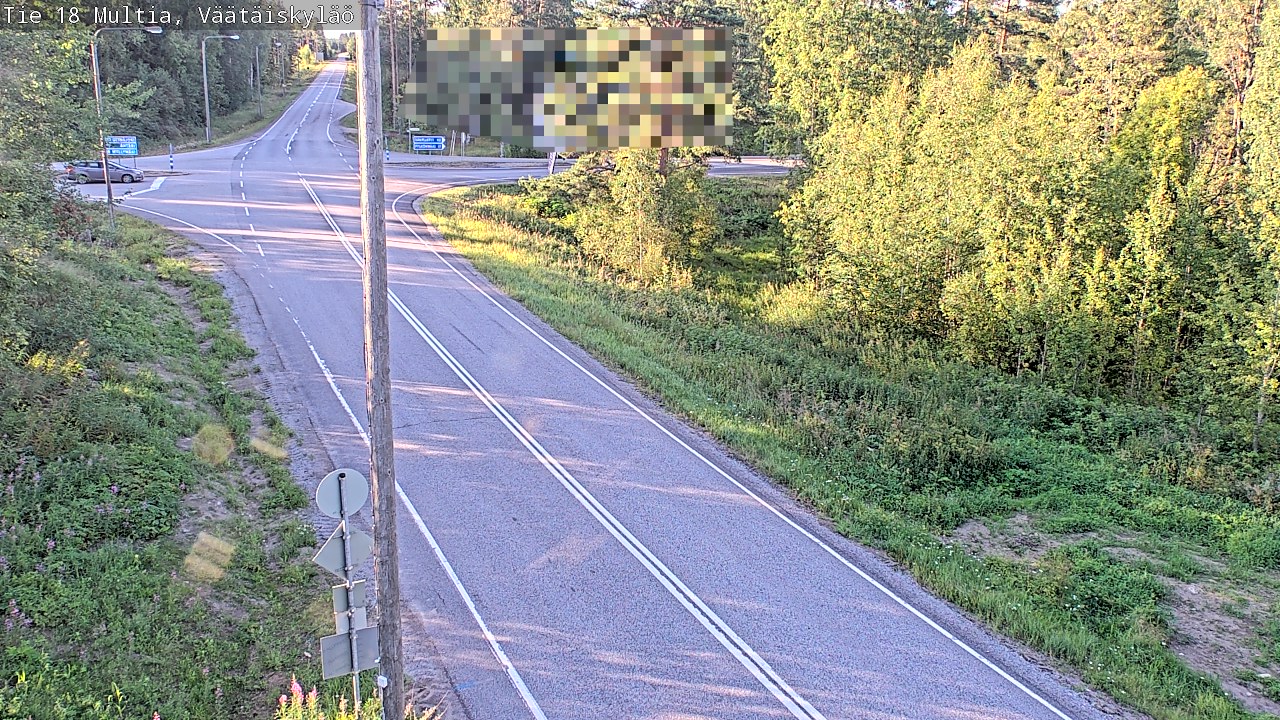Kelikamerat Kuva Tie 18 Multia, Väätäiskylä, Multia, Keski-Suomi