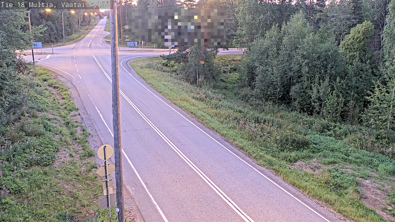 Kelikamerat Kuva Tie 18 Multia, Väätäiskylä, Multia, Keski-Suomi