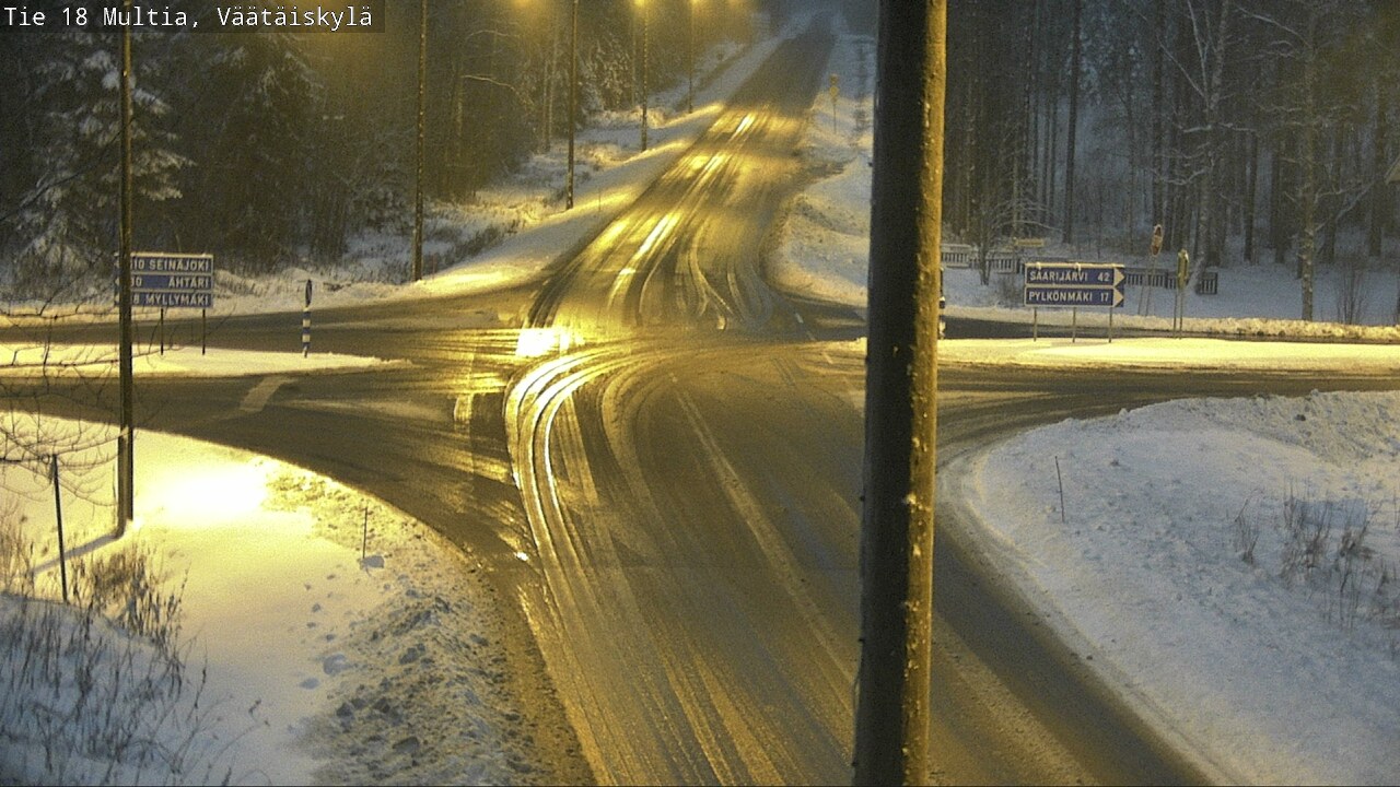 Weather Camera Image Väg 18 Multia, Väätäiskylä, Multia, Keski-Suomi