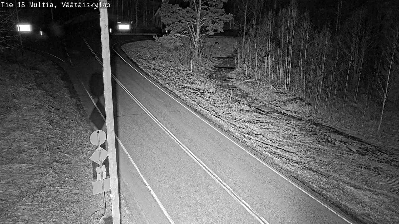 Weather Camera Image Road 18 Multia, Väätäiskylä, Multia, Keski-Suomi