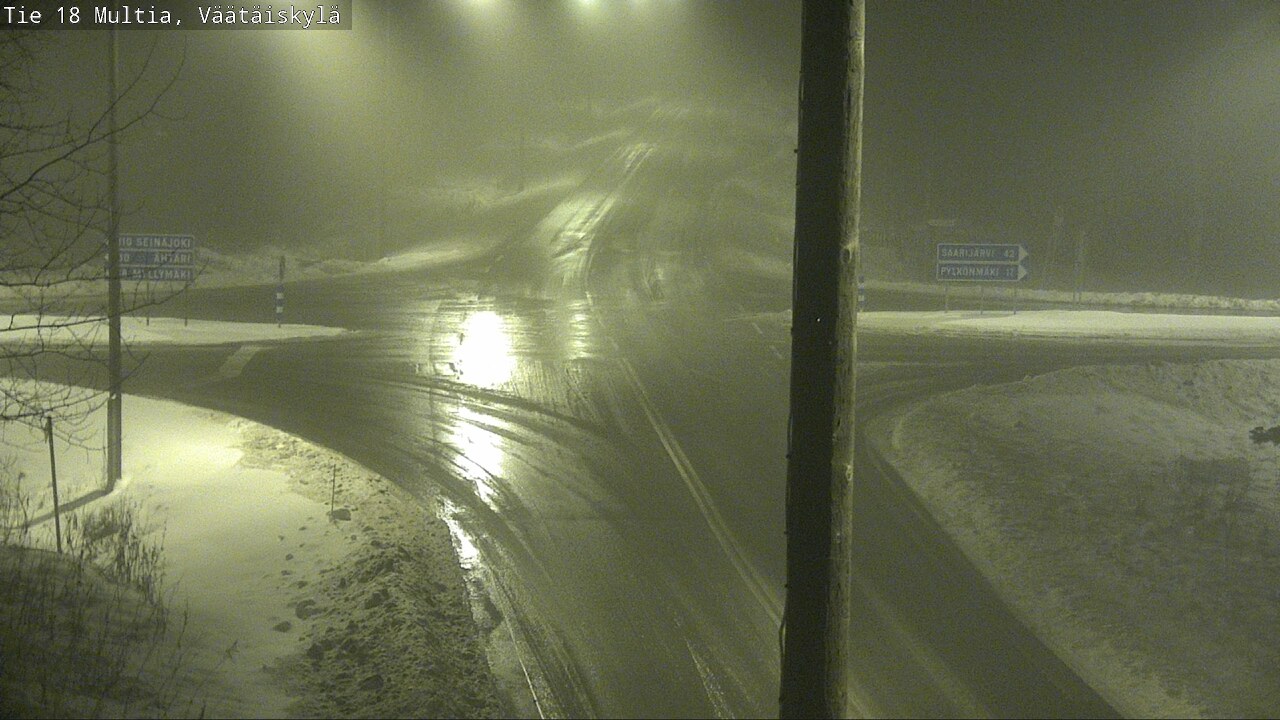 Weather Camera Image Väg 18 Multia, Väätäiskylä, Multia, Keski-Suomi