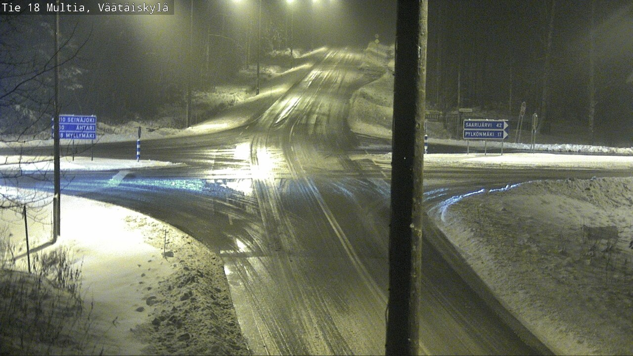 Weather Camera Image Väg 18 Multia, Väätäiskylä, Multia, Keski-Suomi