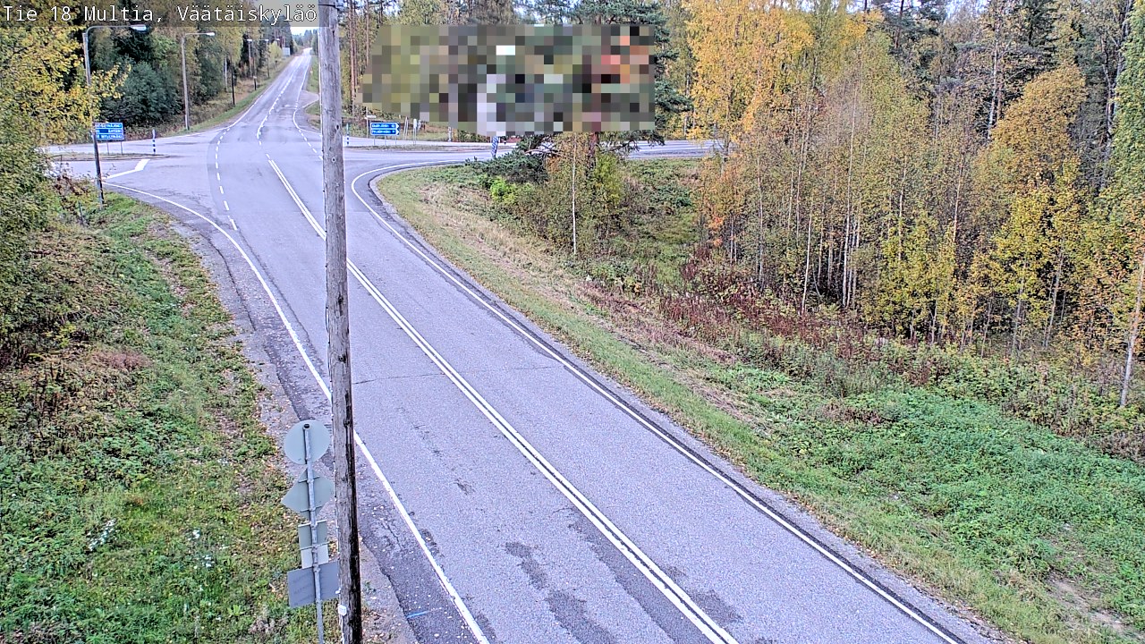 Kelikamerat Kuva Tie 18 Multia, Väätäiskylä, Multia, Keski-Suomi