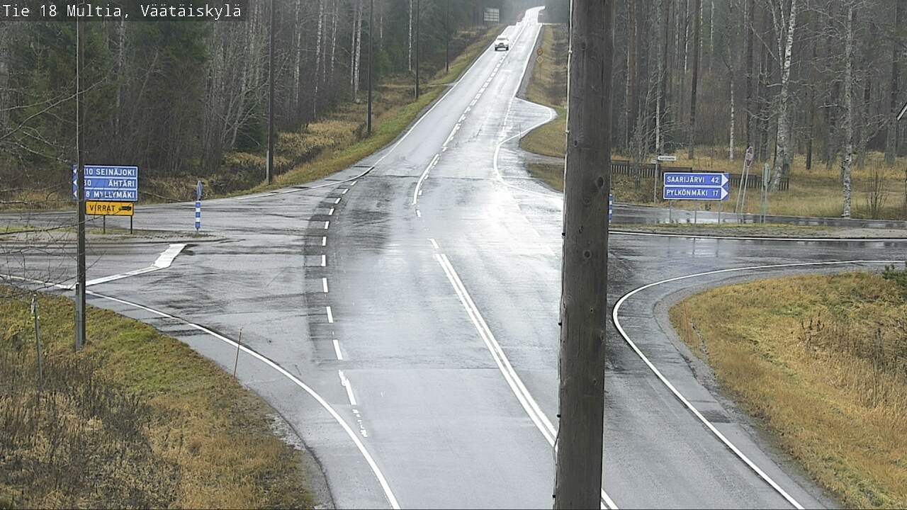 Weather Camera Image Väg 18 Multia, Väätäiskylä, Multia, Keski-Suomi
