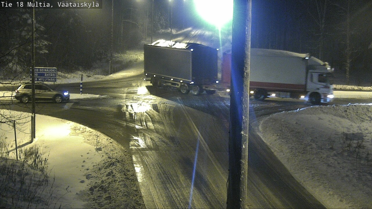 Weather Camera Image Väg 18 Multia, Väätäiskylä, Multia, Keski-Suomi