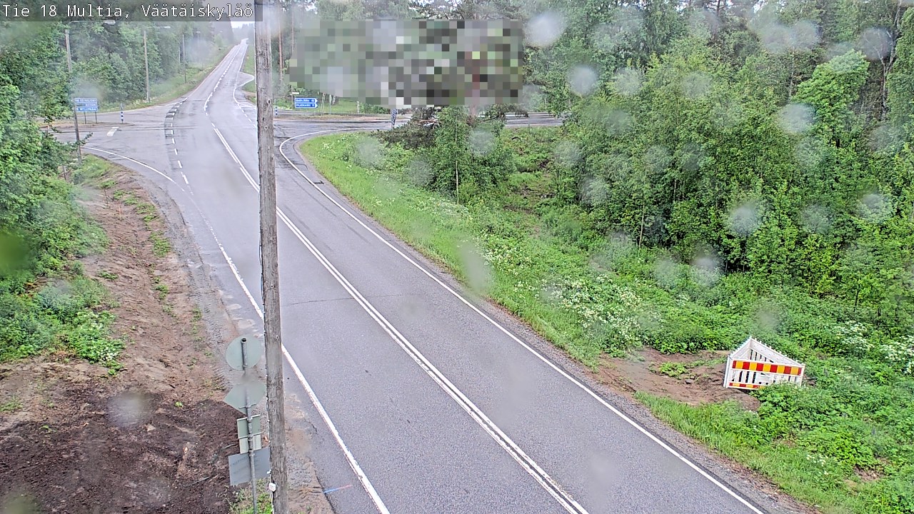 Weather Camera Image Väg 18 Multia, Väätäiskylä, Multia, Keski-Suomi