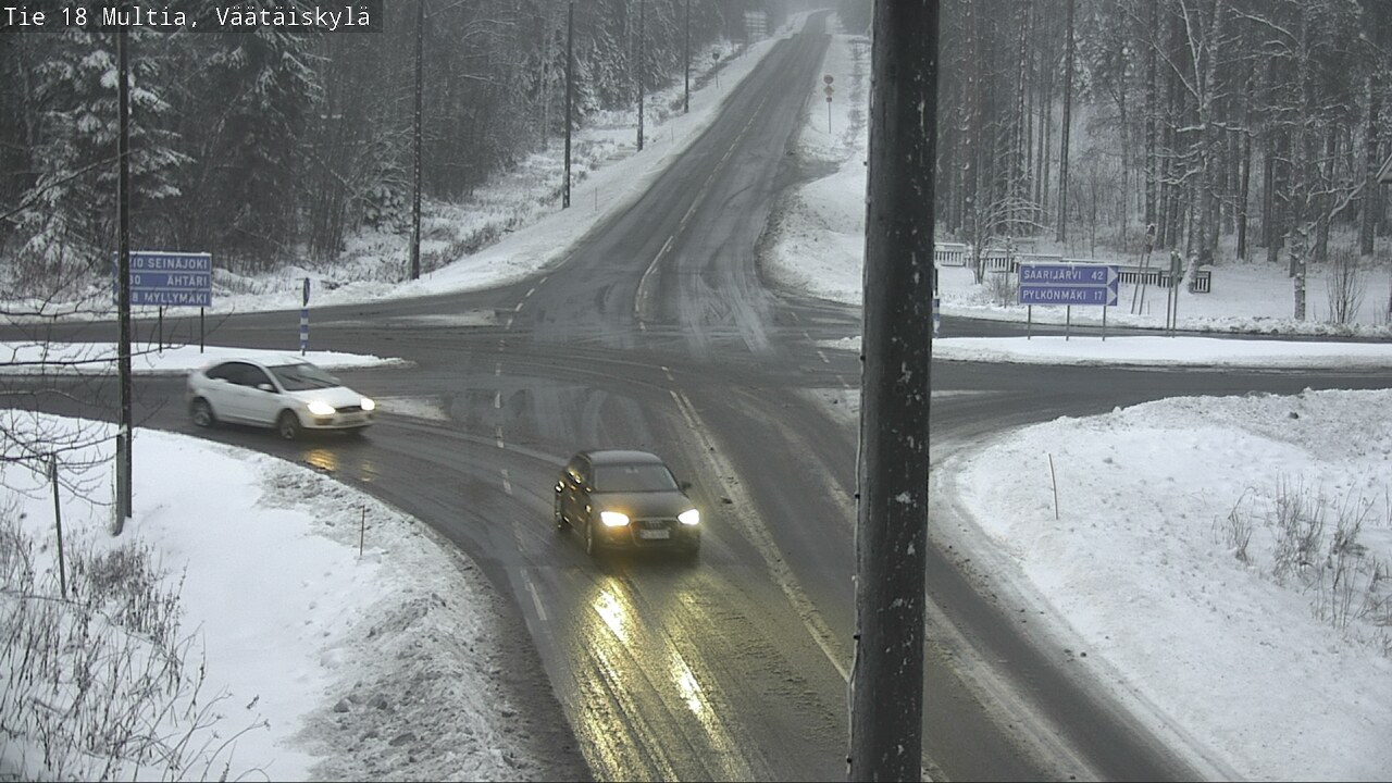 Weather Camera Image Väg 18 Multia, Väätäiskylä, Multia, Keski-Suomi