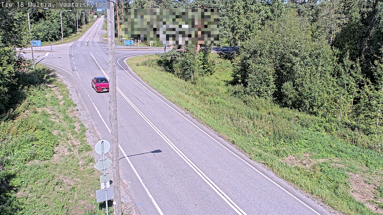 Kelikamerat Kuva Tie 18 Multia, Väätäiskylä, Multia, Keski-Suomi