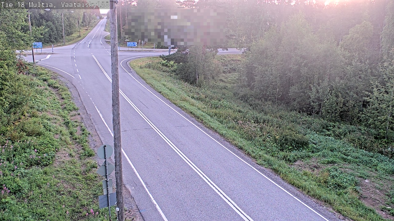 Kelikamerat Kuva Tie 18 Multia, Väätäiskylä, Multia, Keski-Suomi
