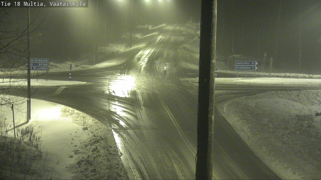Weather Camera Image Väg 18 Multia, Väätäiskylä, Multia, Keski-Suomi