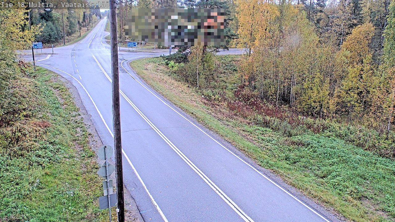 Kelikamerat Kuva Tie 18 Multia, Väätäiskylä, Multia, Keski-Suomi
