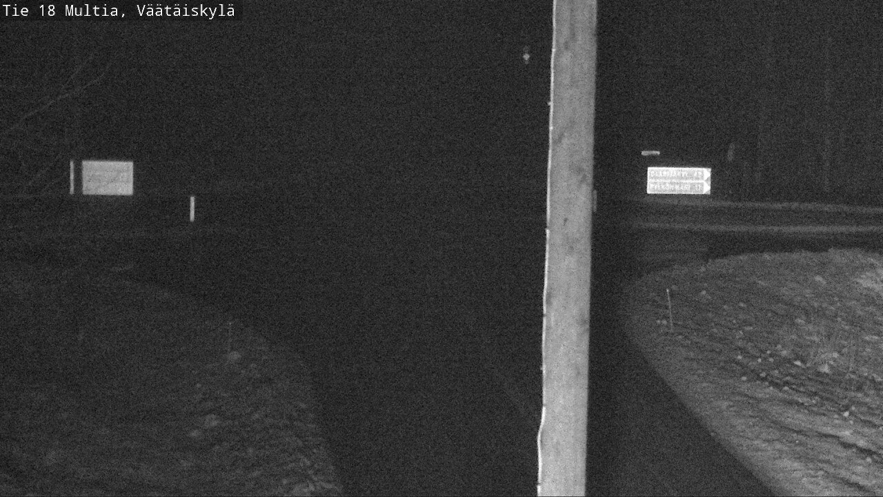 Weather Camera Image Väg 18 Multia, Väätäiskylä, Multia, Keski-Suomi
