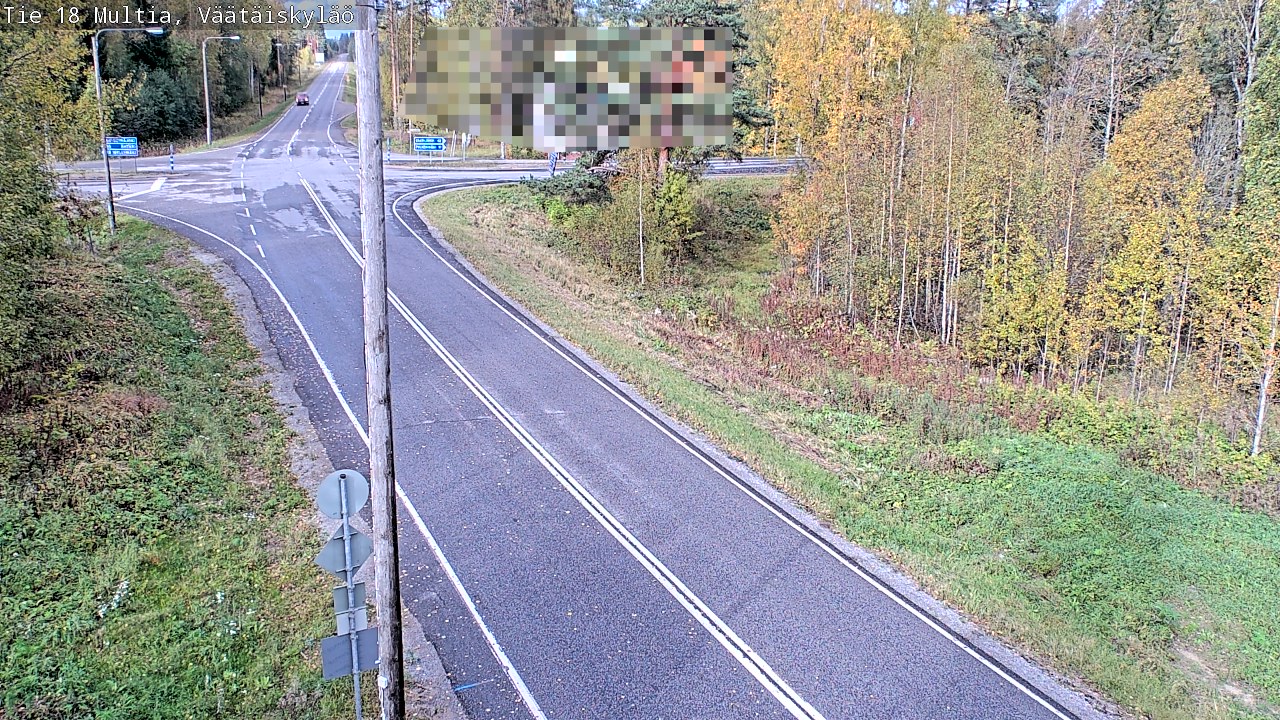 Kelikamerat Kuva Tie 18 Multia, Väätäiskylä, Multia, Keski-Suomi