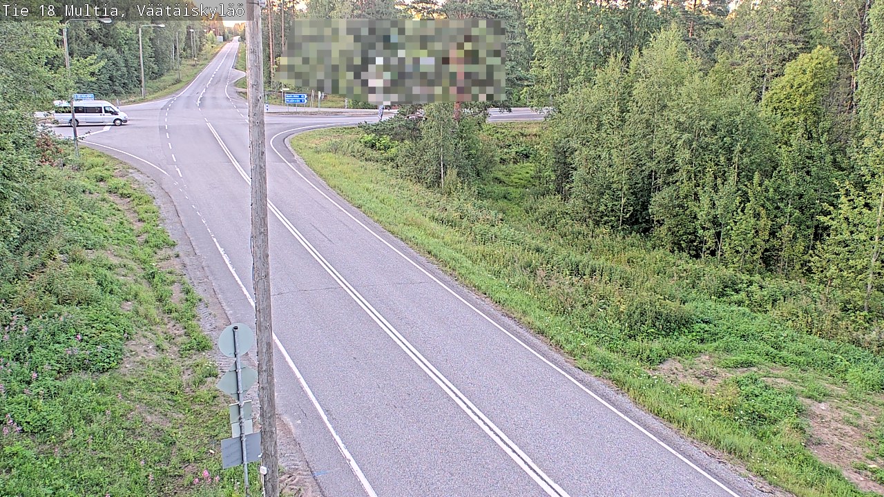 Kelikamerat Kuva Tie 18 Multia, Väätäiskylä, Multia, Keski-Suomi