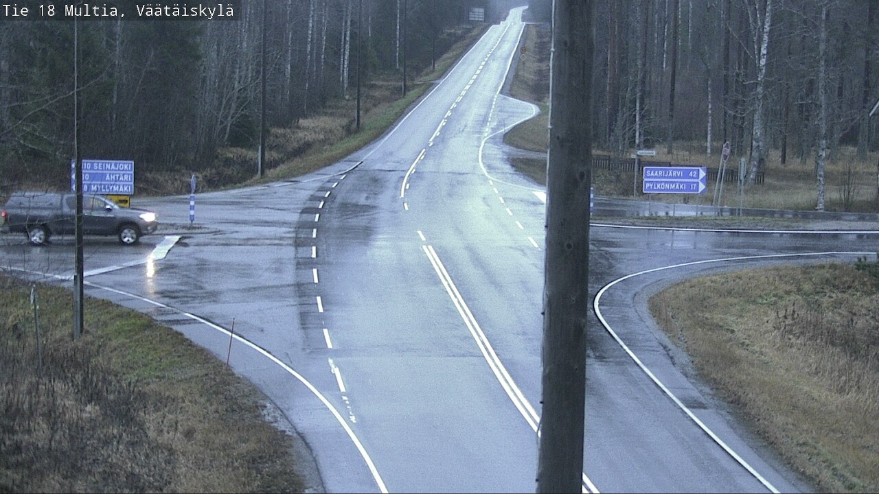Weather Camera Image Väg 18 Multia, Väätäiskylä, Multia, Keski-Suomi