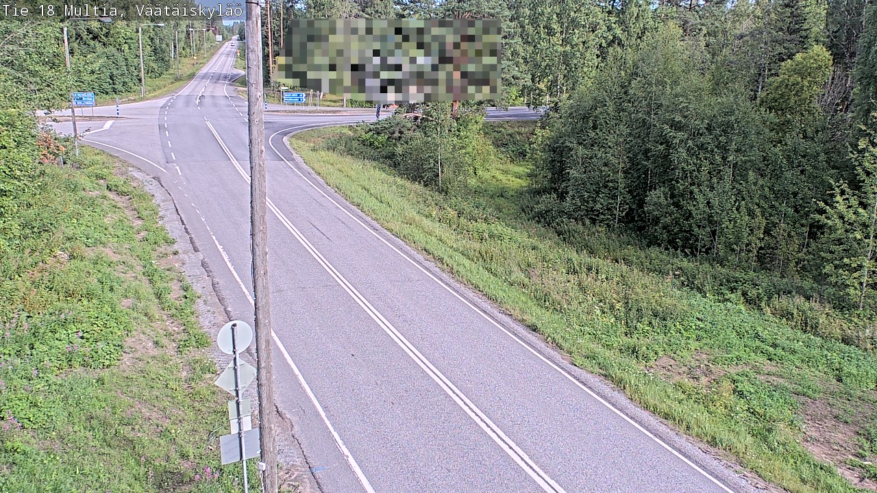 Kelikamerat Kuva Tie 18 Multia, Väätäiskylä, Multia, Keski-Suomi