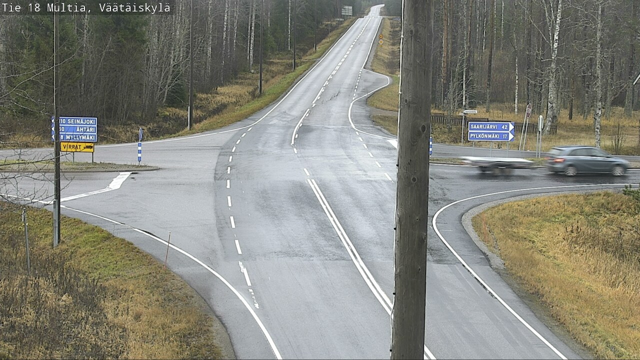 Kelikamerat Kuva Tie 18 Multia, Väätäiskylä, Multia, Keski-Suomi