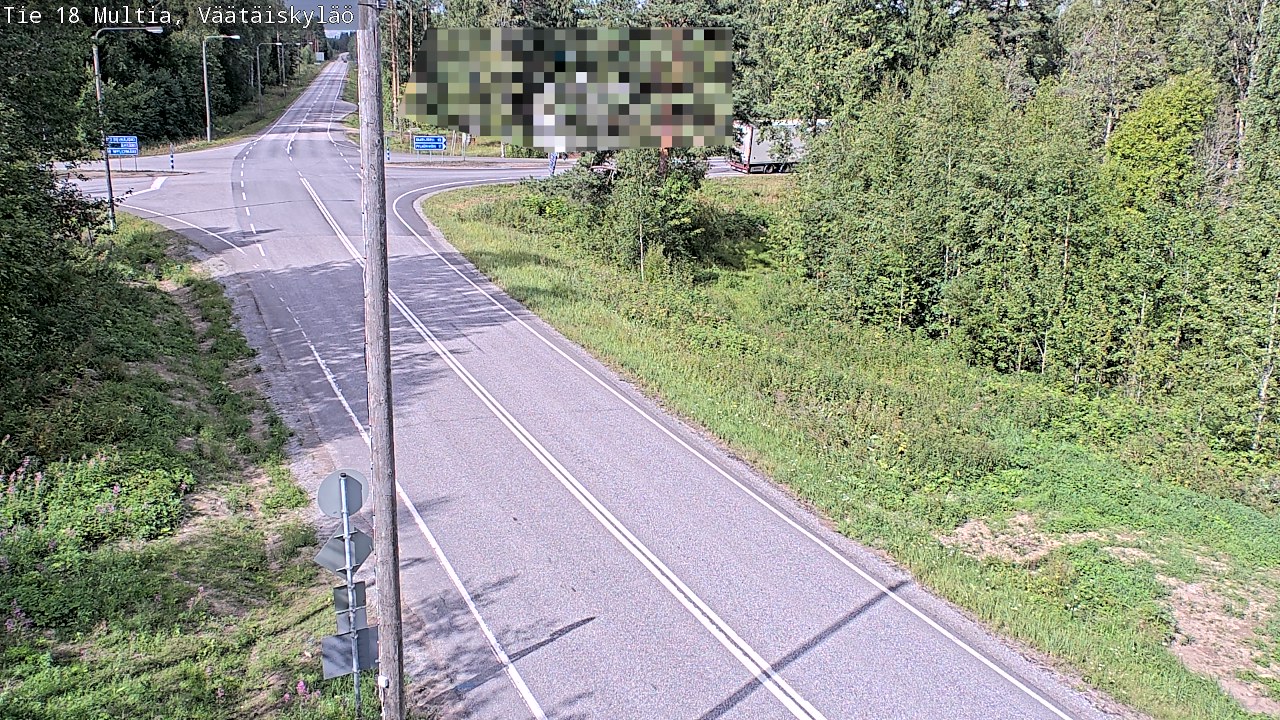Kelikamerat Kuva Tie 18 Multia, Väätäiskylä, Multia, Keski-Suomi