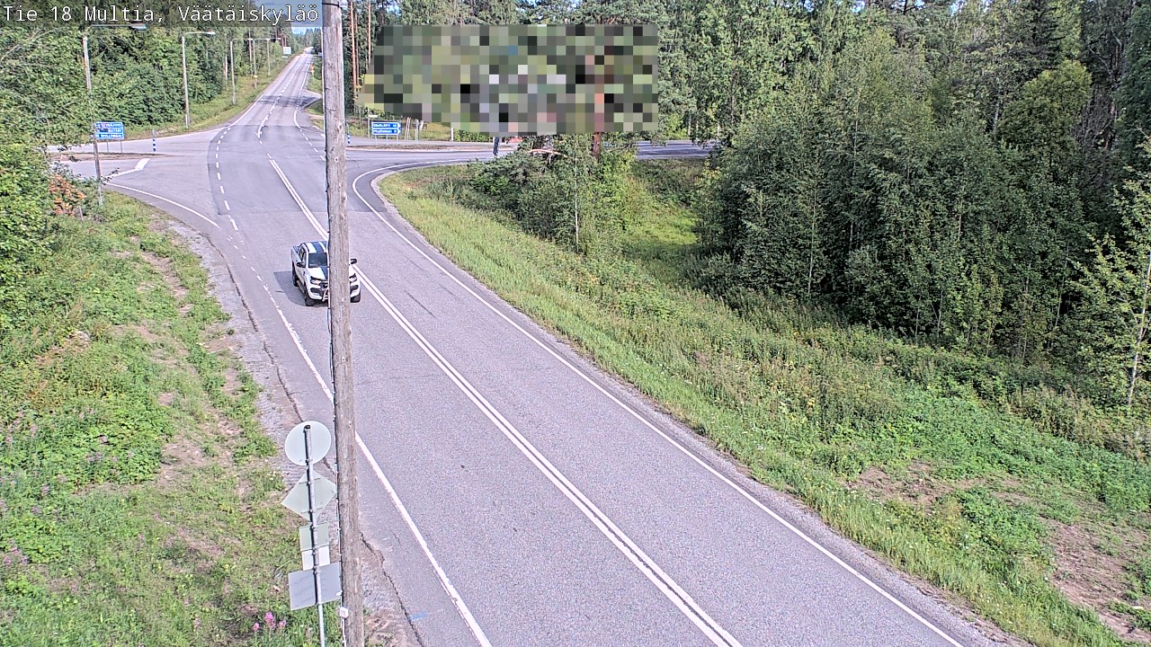 Kelikamerat Kuva Tie 18 Multia, Väätäiskylä, Multia, Keski-Suomi