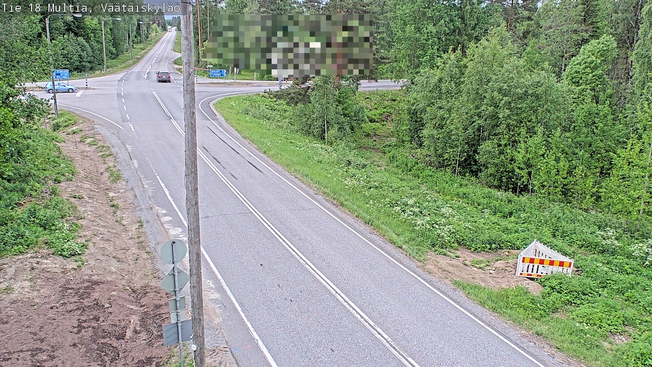 Kelikamerat Kuva Tie 18 Multia, Väätäiskylä, Multia, Keski-Suomi
